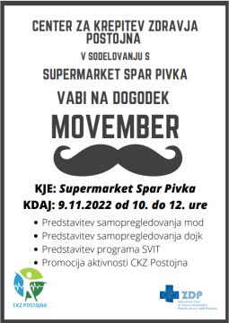 MOVEMBER PIVKA
